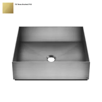 Умивальник на стільницю Gessi Rettangolo 40х40 см,… - Фото №1