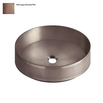 Умывальник на столешницу Gessi Venti 20, нержавеющая… - Фото №1