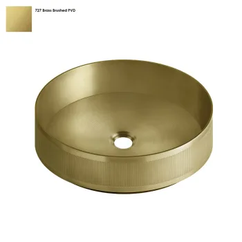 Умывальник на столешницу Gessi Venti 20, нержавеющая… - Фото №1