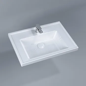 Умивальник накладний Quarter Bath New Line 65х45,… - Фото №1