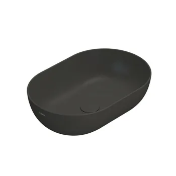 Умивальник на стільницю Globo T-Edge, 54х36 см, Smoke… - Фото №1