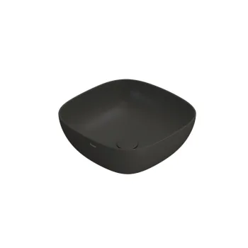 Умивальник на стільницю Globo T-Edge, 42х42 см, Smoke… - Фото №1