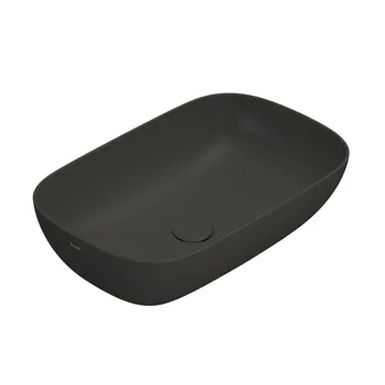 Умивальник на стільницю Globo T-Edge, 60х38 см, Smoke… - Фото №1