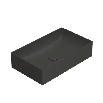 Умивальник на стільницю Globo T-Edge, 61х37 см, Smoke… - Фото №1