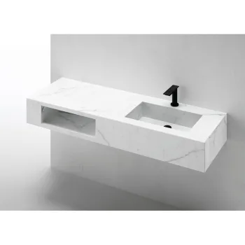 Умывальник подвесной Fiandre Aqua Maximum 180x50 (GF… - Фото №1