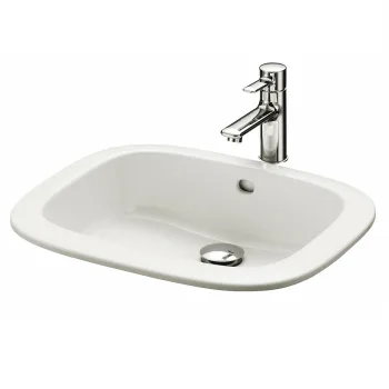 Умивальник вбудований TOTO 53х45х17,7 White (LW763Y) - Фото №1