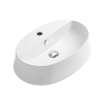Умывальник на столешницу Simas Sharp 60x42, белый… - Фото №1