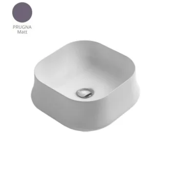 Умывальник на столешницу Simas SHARP 42 cм, PRUGNA… - Фото №1