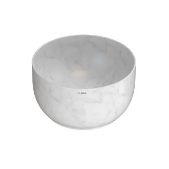 Умивальник на стільницю Globo T-Edge, d38, Marmo di… - Фото №1