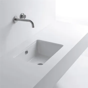Умывальник встроенный AXA Lavabi D'arredo 50x41, белый… - Фото №1