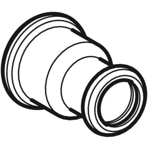 Муфта Geberit Mapress редукционная из углеродистой стали: d=54 мм, d1=35 мм (22024) - Фото 2