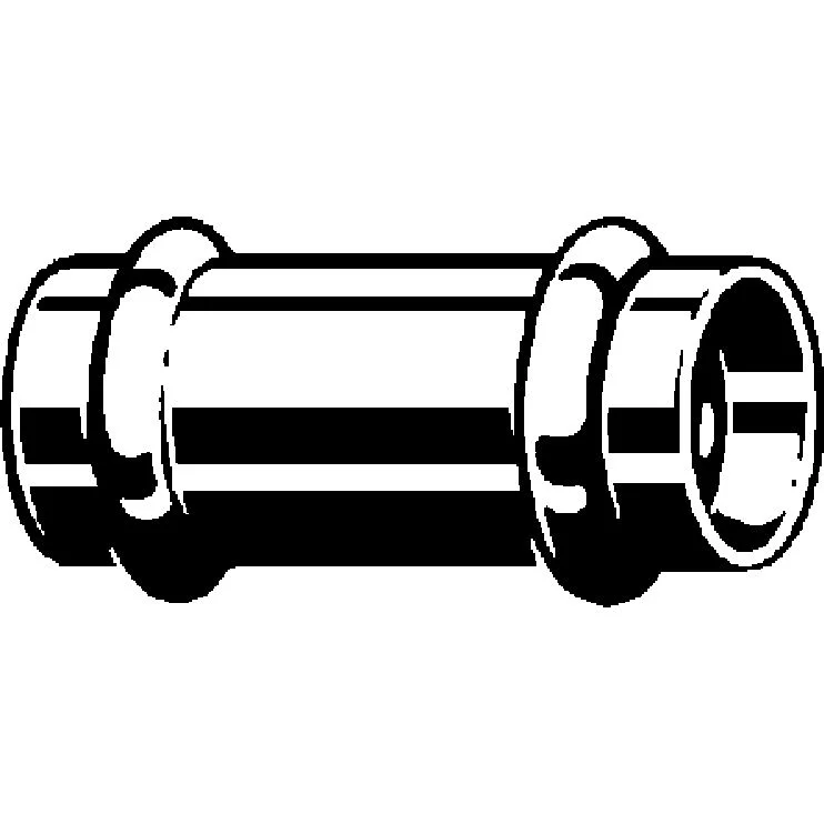 Муфта Viega Profipress d=28 мм, с SC-контуром, медь (292676) - Фото 2