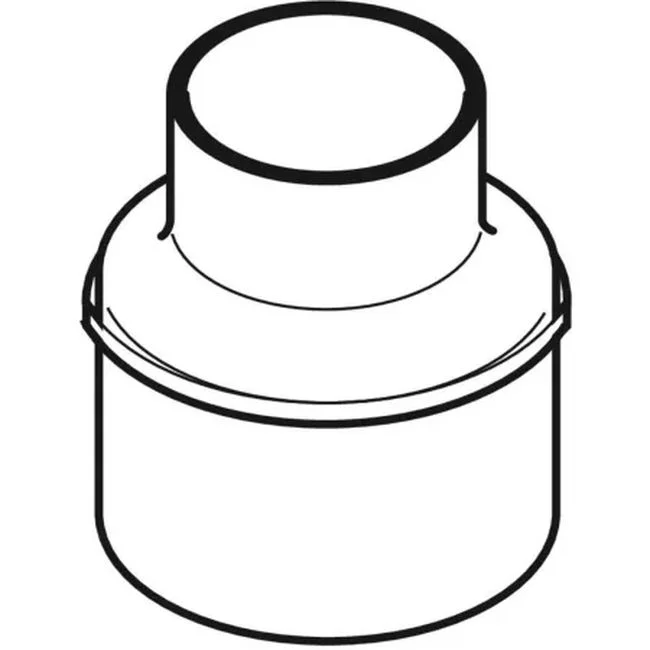 Перехід Geberit Silent-db20 концентричний: d=110мм, d1=90мм (310.082.14.1) - Фото 2