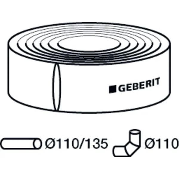 Рукав звукоизолирующий Geberit PE, d=110/135 мм (310.921.00.1) - Фото 2