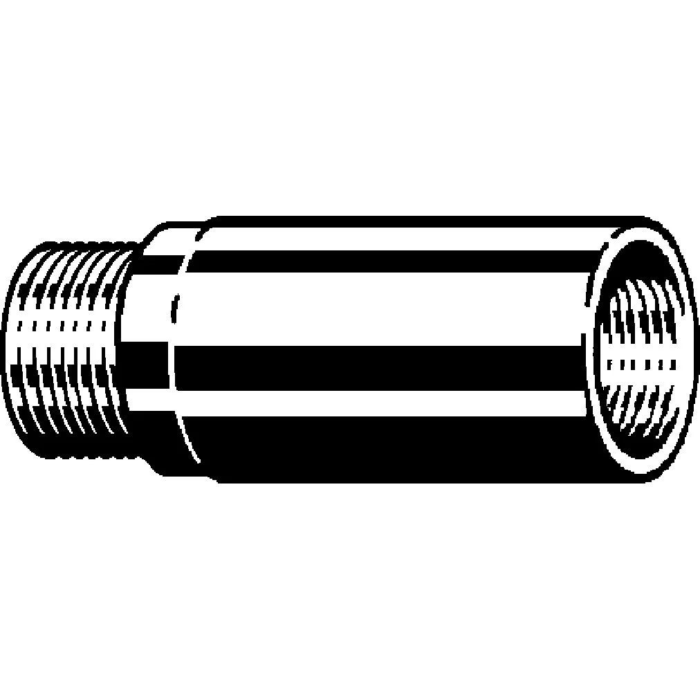 Удлинитель Viega Sanpress R2, d=25 мм, ВР=1/2, НР=1/2 мм, бронза (354985) - Фото 2