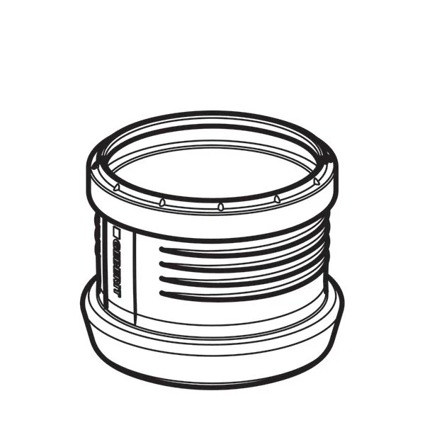 Переходная муфта Geberit Silent-PP на Geberit Silent-db20 d 50 (390.296.14.1) - Фото 2