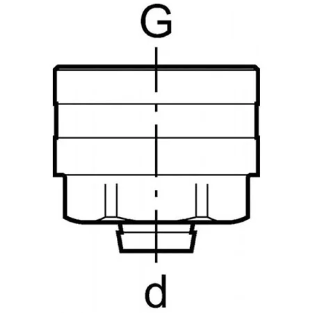 Соединение Geberit Mepla резьбовое d16x3/4 (641.534.00.1) - Фото 2