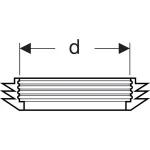 Резиновая манжета Geberit PE d=110х120-125 мм (152.497.00.1) - Фото 3