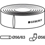 Рукав звукоізолюючий Geberit Silent-db20 товщина 5 мм d = 56 мм (305.921.00.1) - Фото 2