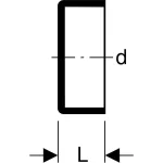 Концевая заглушка Geberit Silent-db20 d=90 мм (308.005.14.1) - Фото 3