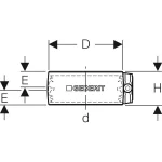 Хомут Geberit Silent-db20 d=110 мм (310.003.14.1) - Фото 3