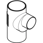 Тройник Geberit Silent-db20 88,5гр: d=160мм, d1=110мм (315.108.14.1) - Фото 2