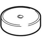 Заглушка для концевой трубы Geberit PE d 90 (366.802.92.1) - Фото 2