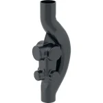 Фитинг Geberit PE Sovent: d=110мм, d1=110мм, d2=75мм (367.614.16.1) - Фото 1
