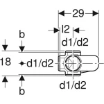 Фитинг Geberit PE Sovent: d=110мм, d1=110мм, d2=75мм (367.614.16.1) - Фото 3