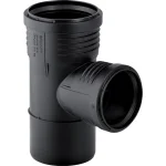 Трійник Geberit Silent-PP 87,5 °: d = 32мм, d1 = 32мм (390.046.14.1) - Фото 1