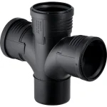 Крестовина Geberit Silent-PP 87,5° d 110/110/110 (390.566.14.1) - Фото 1