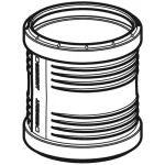 Надвижная муфта Geberit Silent-PP: d=160мм (390.717.14.1) - Фото 2