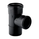 Трійник Geberit Silent-PP 87,5 ° d = 160х160 (390.753.14.1) - Фото 1