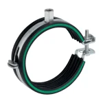 Хомут для трубы изолированный Silent-PP с соединительной муфтой M8/M10 d=160 (390.799.26.1) - Фото 1