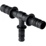 Трійник Geberit Mepla 90° перехідний d=40 32 40 (625.321.00.5) - Фото 1