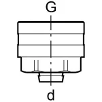 Соединение Geberit Mepla резьбовое d 20x3/4 (642.534.22.2) - Фото 2