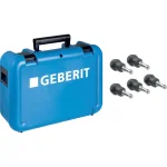 Чемодан Geberit FlowFit, укомплектованный инструментами для калибровки и снятия фаски (655.086.00.1) - Фото 1