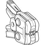 Пресс-клещи Geberit FlowFit [1]: d=16/20/25/32/40 мм (691.032.00.1) - Фото 2