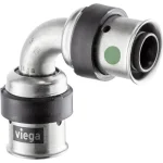 Отвод Viega Smartpress с контуром SC d=16 мм, 90°, нержавеющая сталь (729844) - Фото 1