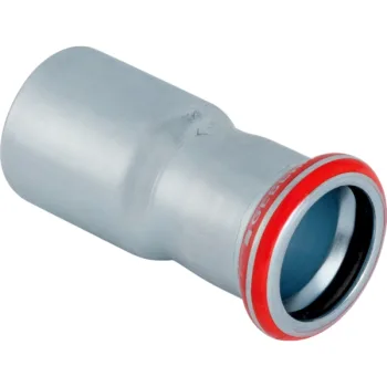 Перехід Geberit Mapress з вуглецевої сталі, з гладким… - Фото №1