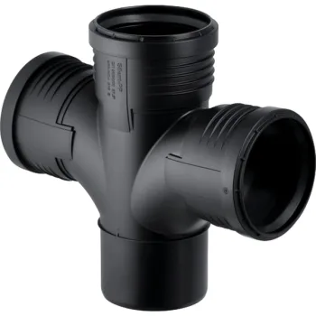 Хрестовина Geberit Silent-PP 87,5 ° d 110/110/110… - Фото №1