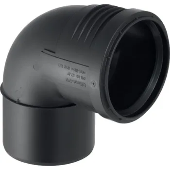 Відведення Geberit Silent-PP d=160мм 90° з розтрубною… - Фото №1