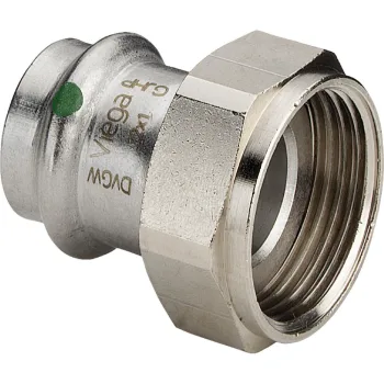 Перехід на різьбові з'єднання Viega Sanpress Inox… - Фото №1