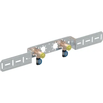 Водорозетка Geberit FlowFit 90°, двойная, сдвинутая:… - Фото №1