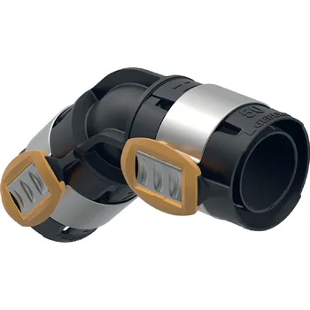 Отвод Geberit FlowFit: 45°, материал=PPSU, d=63 мм… - Фото №1