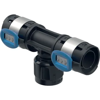 Перехідний трійник Geberit FlowFit з MasterFix, прохідний:… - Фото №1