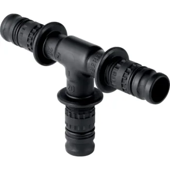 Тройник Geberit Mepla 90° равнопроходной d=40 (625.310.00.5) - Фото №1