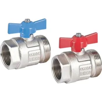 Комплект шаровых кранов Geberit (2 шт.): CW617N, G=1,… - Фото №1