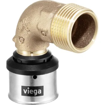 Кутник перехідний 90° Viega Smartpress d=16 мм, НР=1/2,… - Фото №1