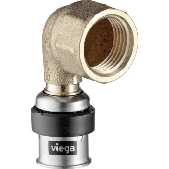 Кутник перехідний 90° Viega Smartpress d=16 мм, ВР=1/2,… - Фото №1
